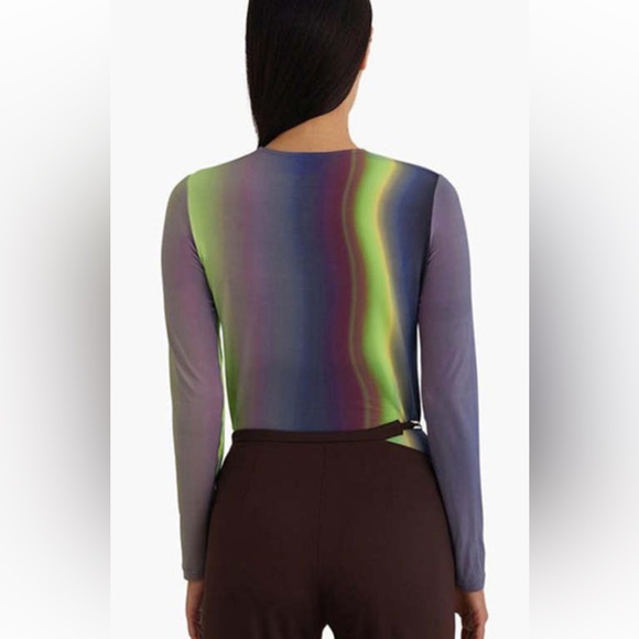 PALOMA WOOL ICELAND NORTHERN LIGHTS PRINT TOP SIZE M - Picture 3 of 9